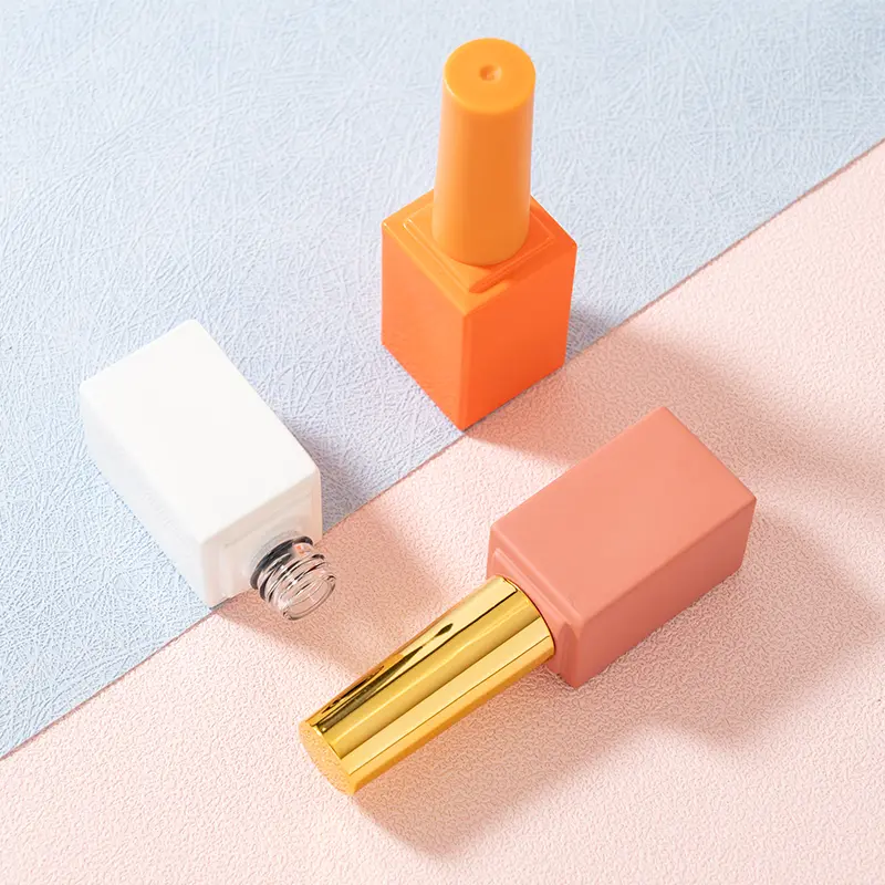 Wholesales 10ml Square Empty Gel Nail Polish Glass Bottle - Image 3