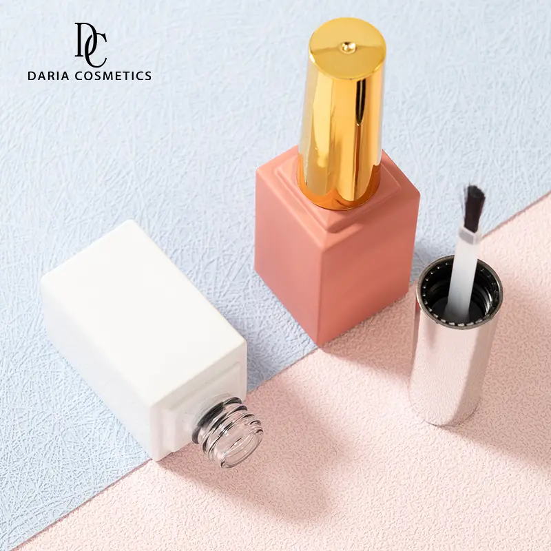 Wholesales 10ml Square Empty Gel Nail Polish Glass Bottle - Image 2