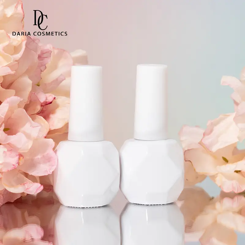 White 10ml Gel Polish Bottles High Quality Glass Bottle Supplier - Image 3