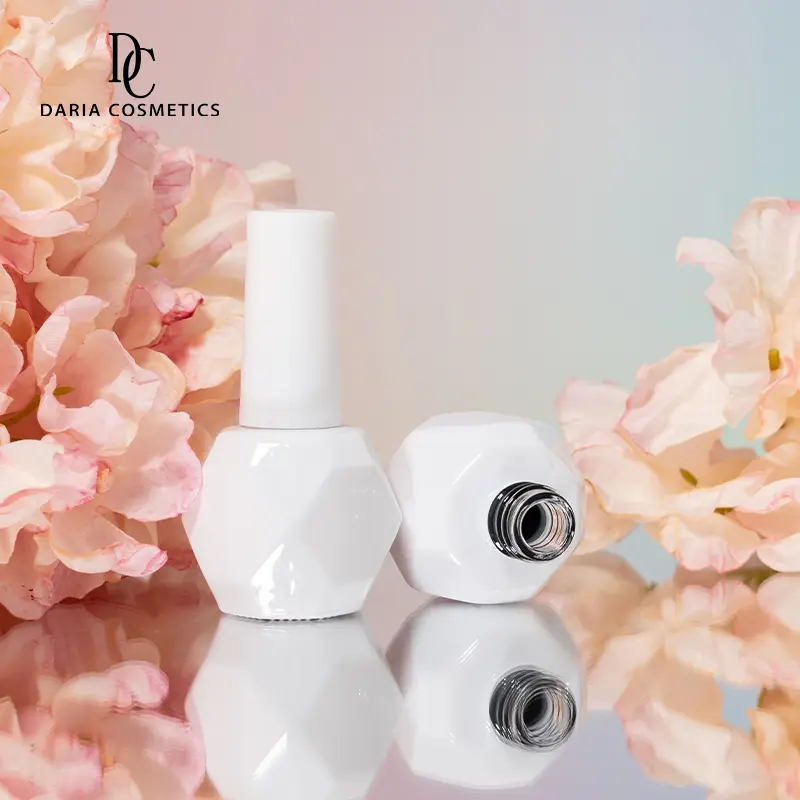 White 10ml Gel Polish Bottles High Quality Glass Bottle Supplier - Image 4