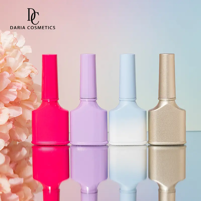 OEM 10ml Empty Glass Gel Nail Polish Bottle Packaging - Image 2