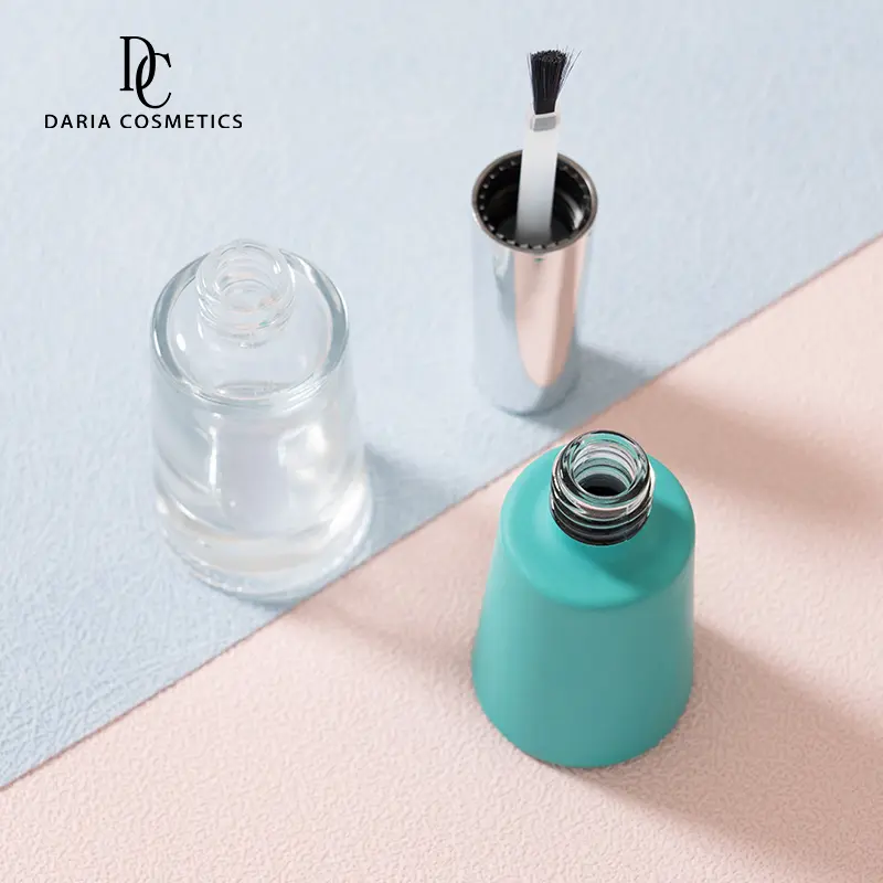 After-Sales Support 11ml Red Empty Gel Polish Bottle With Cap - Image 4