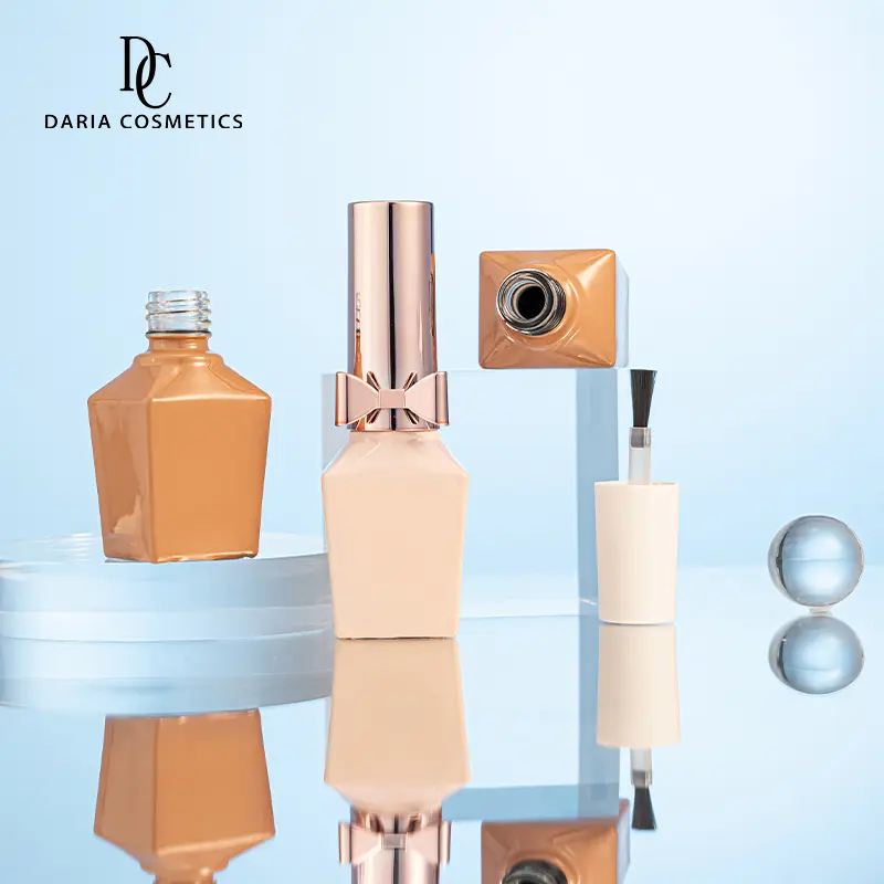 High Quality Logo Printing Empty 11ml Gel Nail Polish Glass Bottle - Image 2