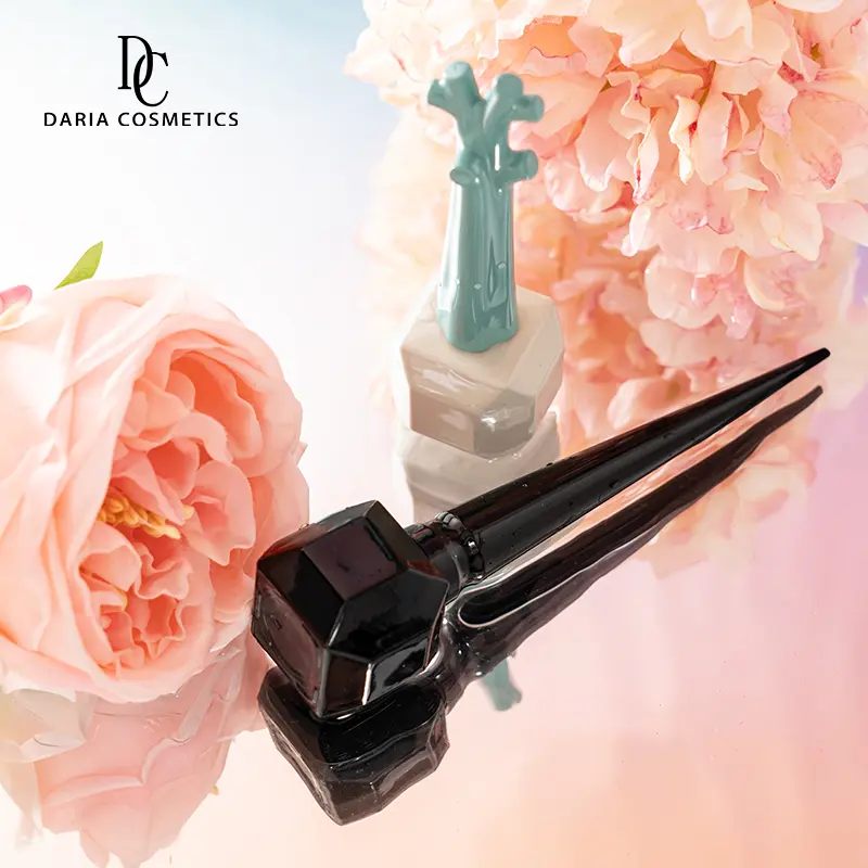 Empty 12ml Empty Nail Gel Polish Glass Bottle With Brush - Image 4