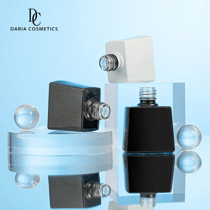 Nail Paint Gel Polish Empty Glass Bottles 12ml OEM - Image 3