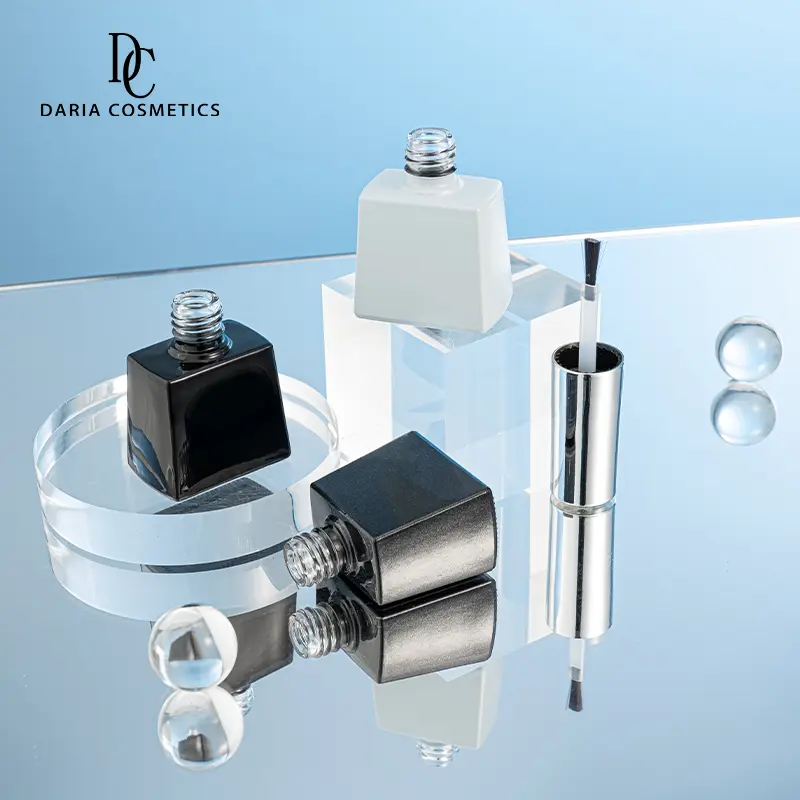 Nail Paint Gel Polish Empty Glass Bottles 12ml OEM - Image 2