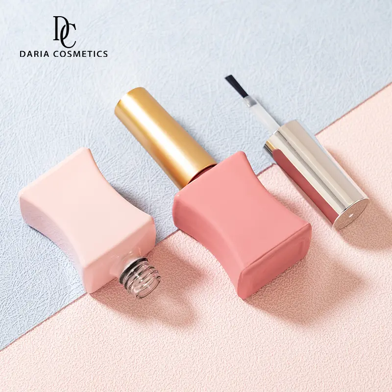 Logo Printing Customized 12ml Empty Glass Nail Gel Glass Bottle - Image 3