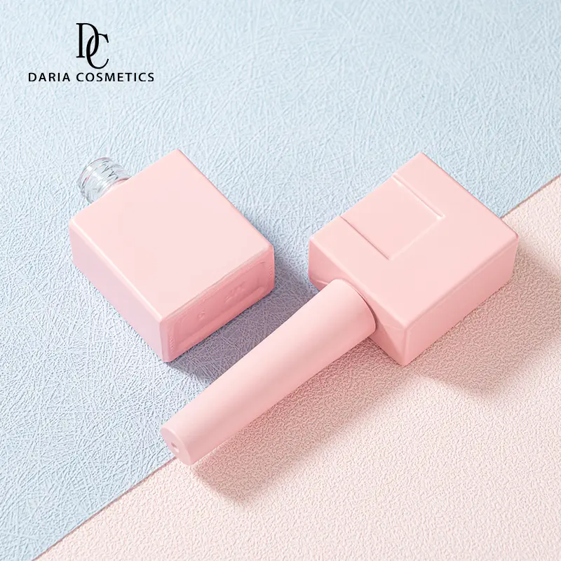 13ml Square Leak-Proof Nail Art Gel Polish Empty Glass Bottle - Image 4