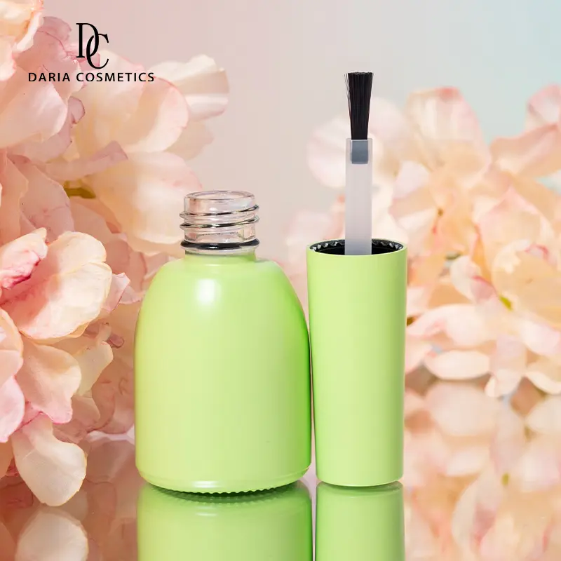 Wholesale Round 14ml Empty Glass Packaging Gel Nail Polish Bottle - Image 2