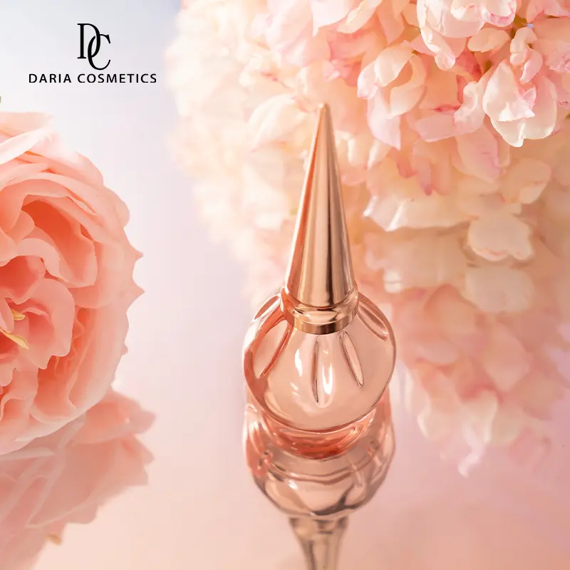 Luxury Electroplate 15ml Empty Nail Gel Polish Glass Bottle - Image 4