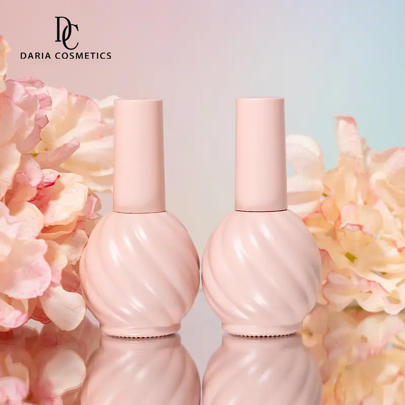 19ml Empty Nail Gel Polish Glass Bottle With Brush - Image 4