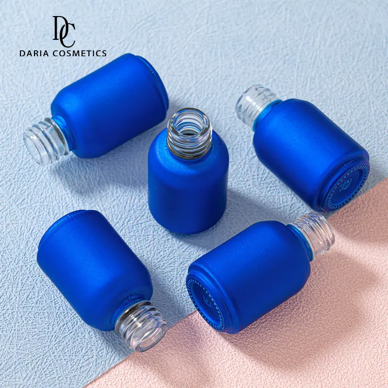 6ml Round Pink Empty Gel Nail Polish Bottles Wholesale - Image 2