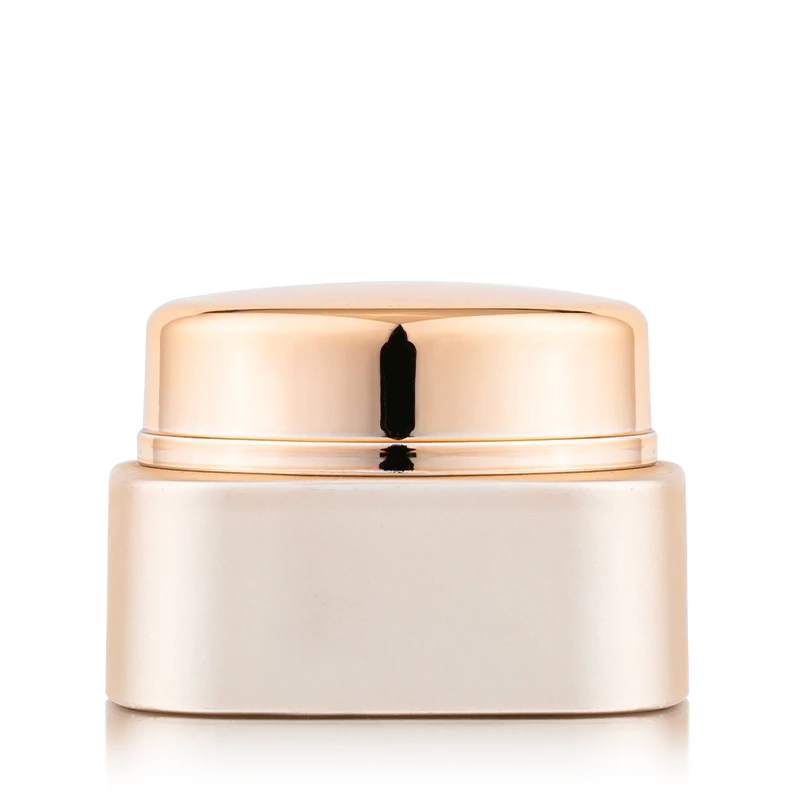 Empty Solid Gel Nail Plastic Cream Jar With Lid Supplier