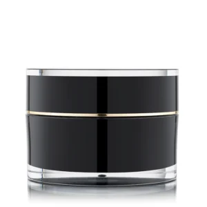 Empty Double Wall Gel Polish Plastic Cosmetic Jar OEM