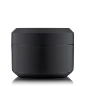 Round Black Extension Nail Gel Plastic Jar Packaging