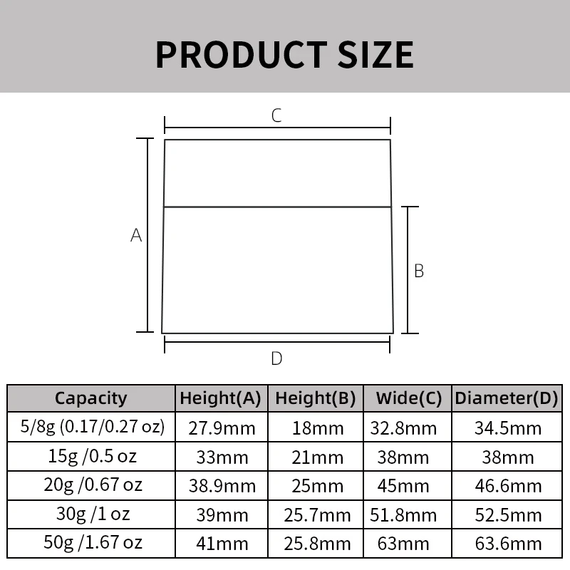 Nail Container Packaging Cosmetic Plastic Jar Supplier - Image 4