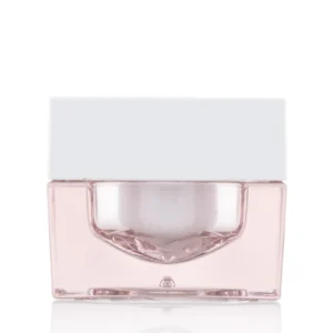 Private Label Square Plastic Cosmetic Jar For Packaging