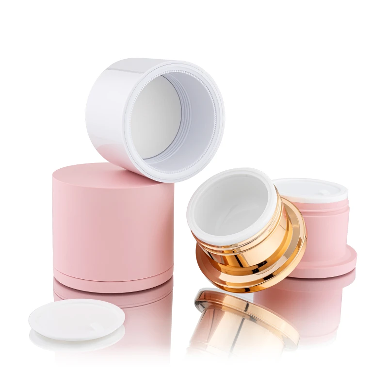 Custom Made 1 oz Empty Cream Gel Plastic Jars With Lid - Image 2