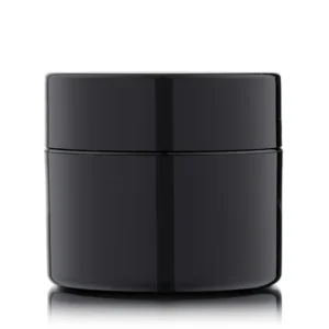 Empty Round Plastic Cosmetic Jar For Packaging Nail Gel